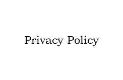 Privacy Policy